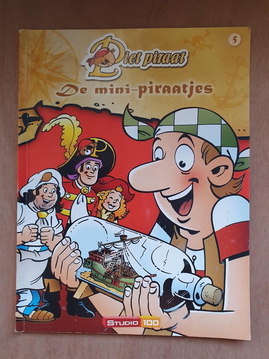 Piet piraat de mini piraatjes, Studio 100, Deel 5, Paperback