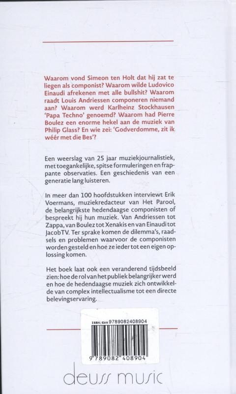 Van Andriessen tot Zappa achterkant