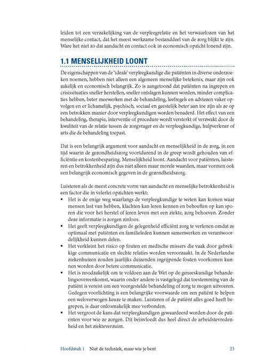 Interactieve vaardigheden in de zorg