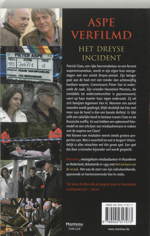 Het Dreyse-incident / Meesters in Misdaad / 5 achterkant