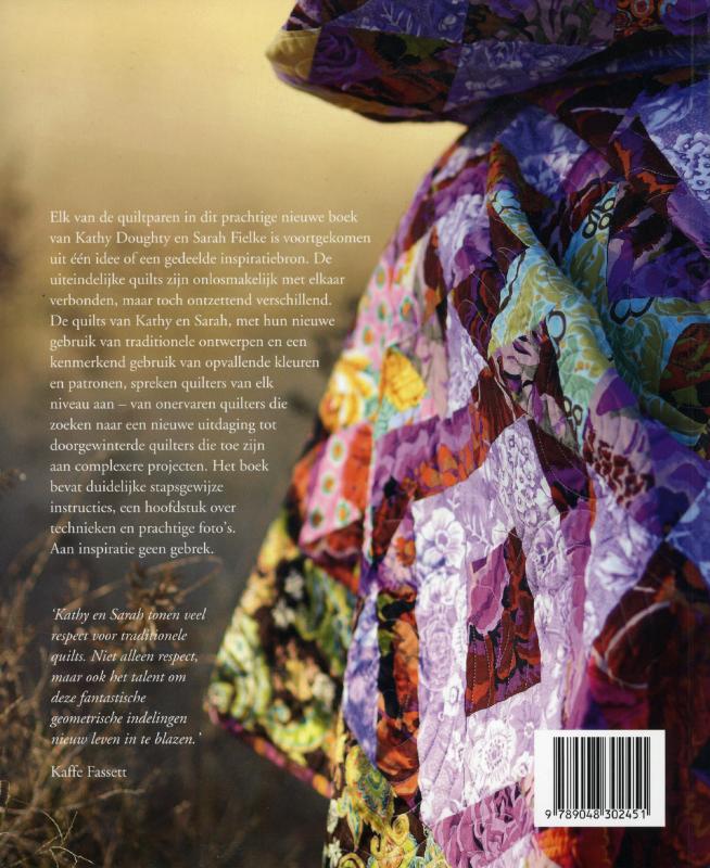 Nieuwe quiltontwerpen achterkant