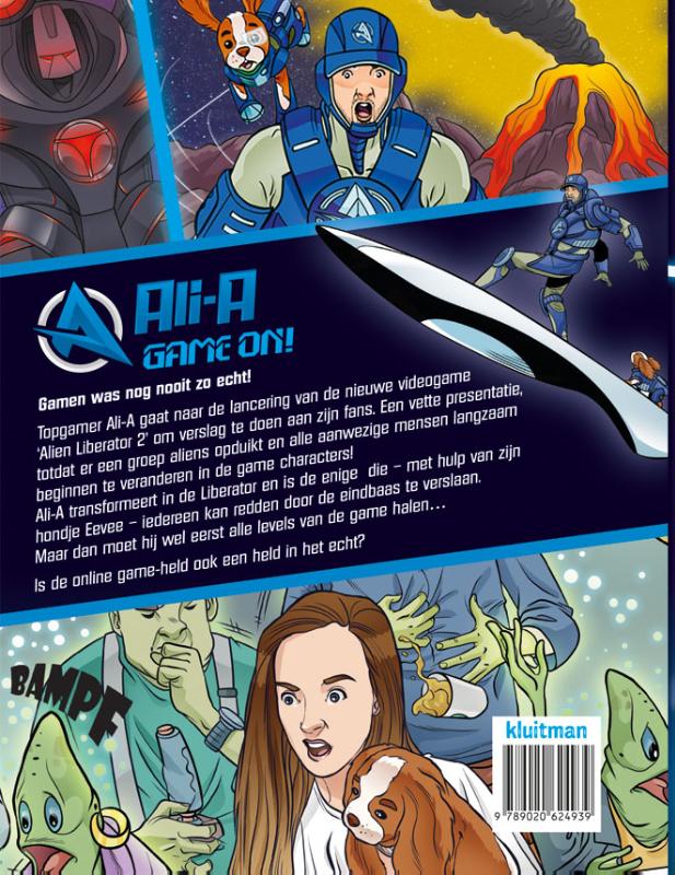 Ali-A Game on! achterkant