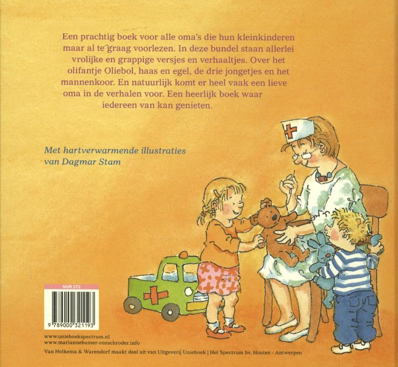 Het voorleesboek voor de allerliefste oma! / Voor de allerliefste… achterkant