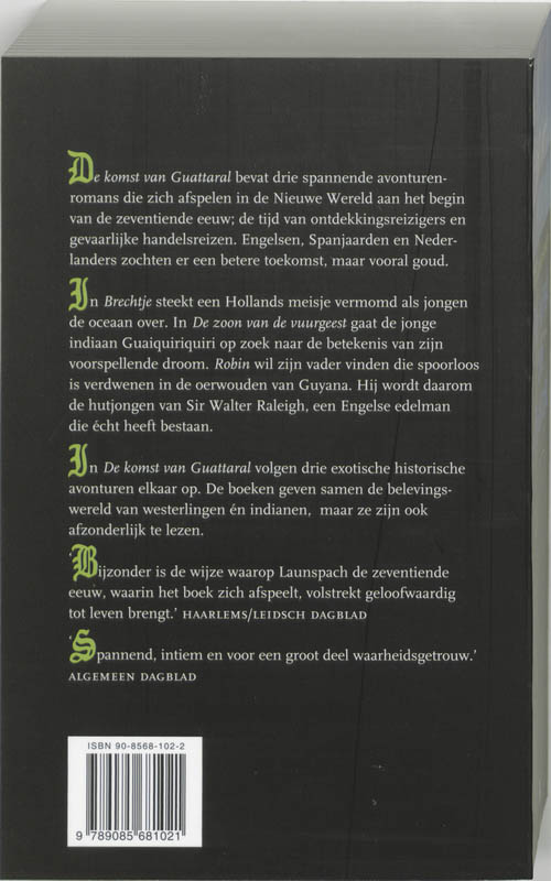 De Komst Van Guattaral achterkant