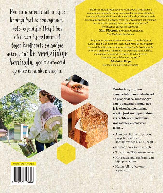 De veelzijdige honingbij achterkant