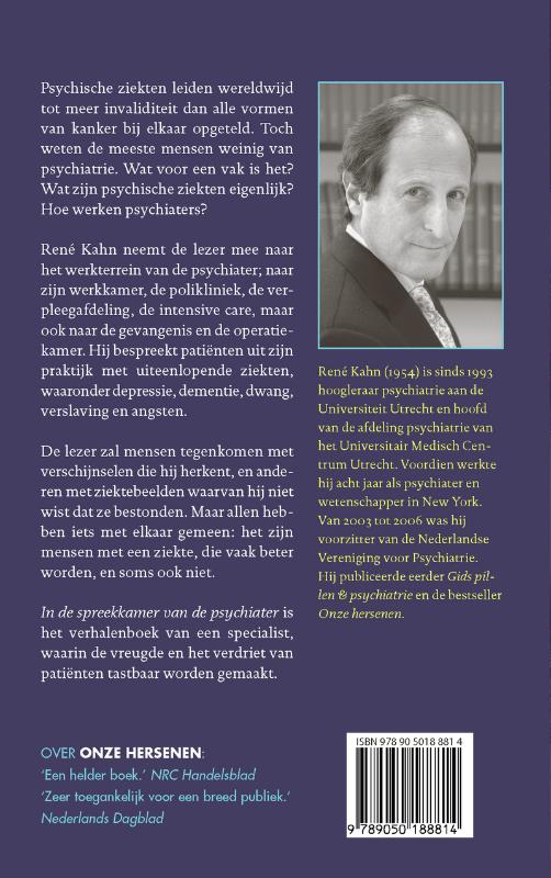 In De Spreekkamer Van De Psychiater achterkant