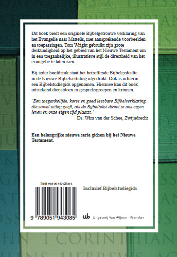 Matteüs voor iedereen 2 achterkant