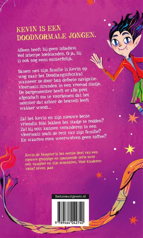 Kevin de Vampier / Kevin de Vampier achterkant