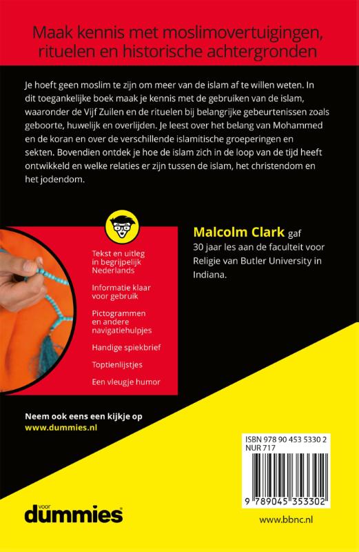 Islam voor Dummies / Voor Dummies achterkant
