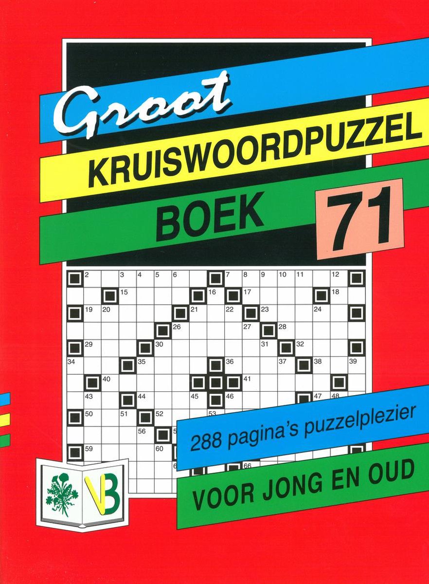 Groot Kruiswoordpuzzel