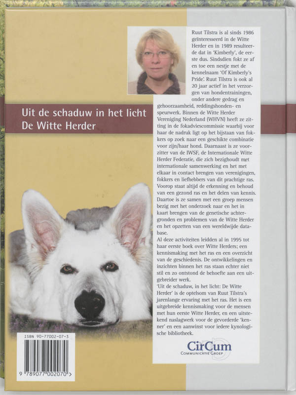 Witte Herder achterkant