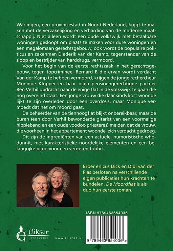 De Moordflat achterkant