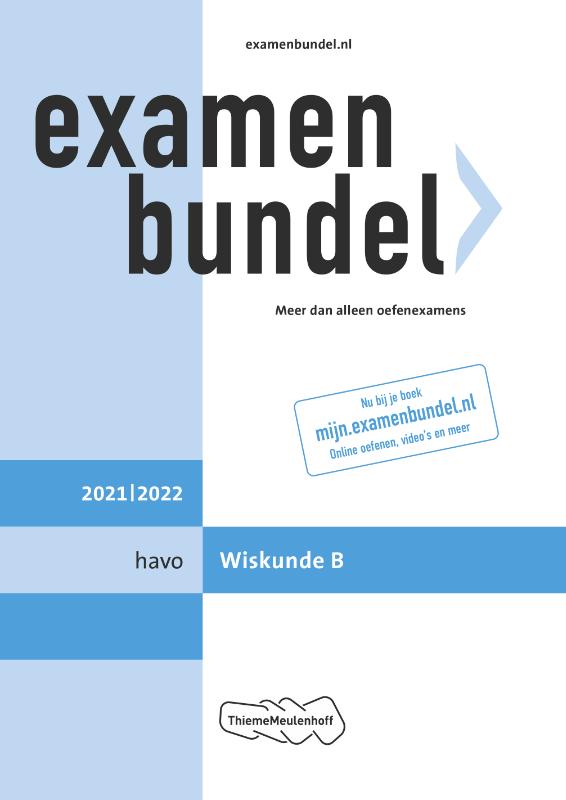 Examenbundel havo Wiskunde B 2021/2022
