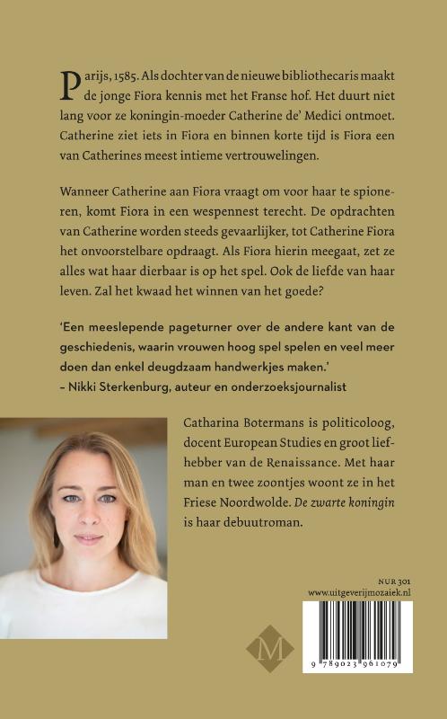 De zwarte koningin achterkant