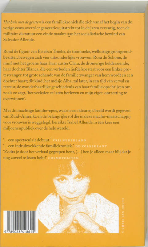 Het huis met de geesten achterkant