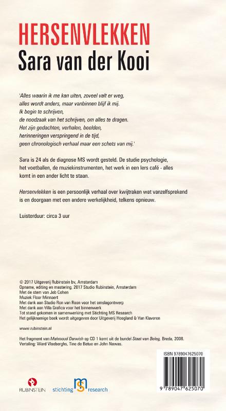 Hersenvlekken achterkant