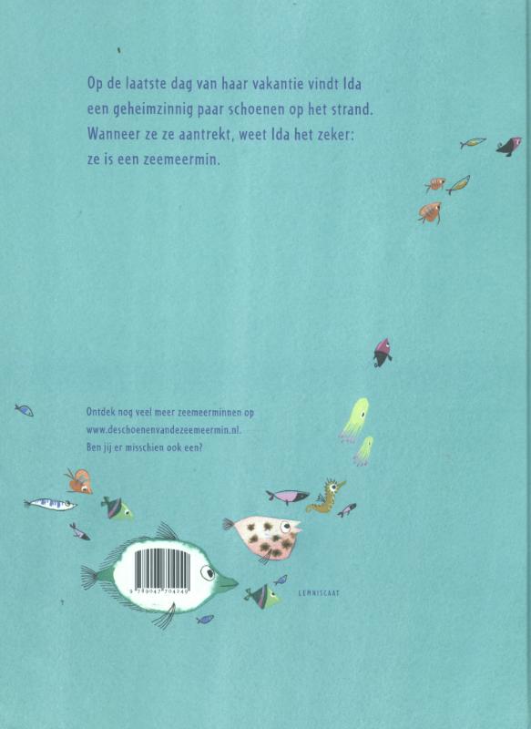 De schoenen van de zeemeermin achterkant