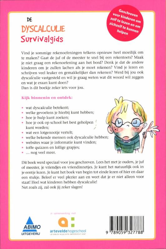 De dyscalculie survivalgids achterkant