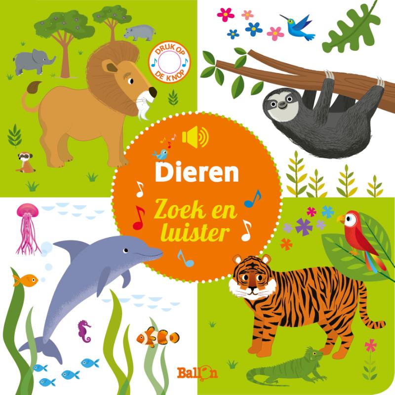Zoek en luister: Dieren / Geluidenboekjes / 0