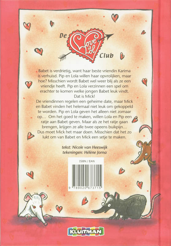 De Love is Lol club / De Love is Lol club / 1 achterkant