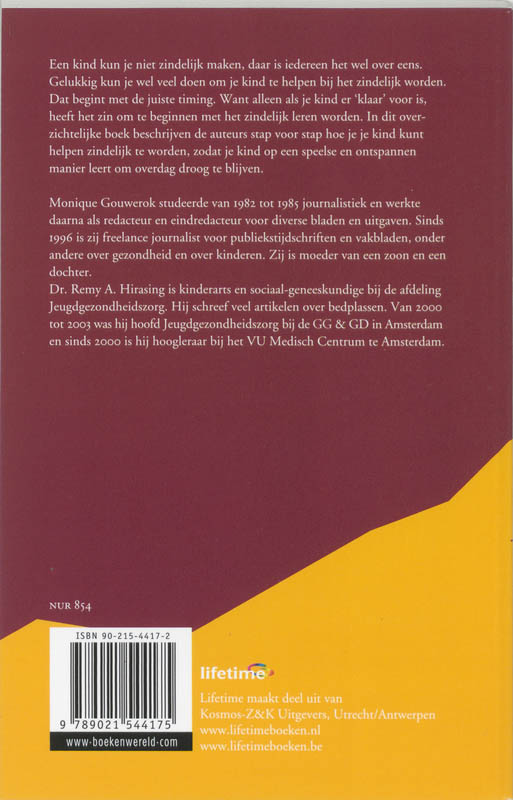 Kinderen En Zindelijkheid achterkant