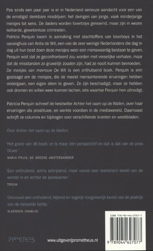 De meisjes van mevrouw de Wit achterkant