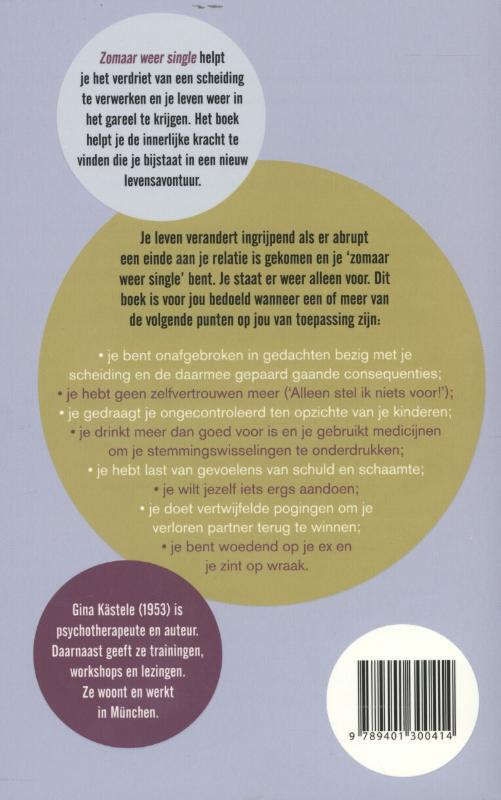 Zomaar weer single achterkant