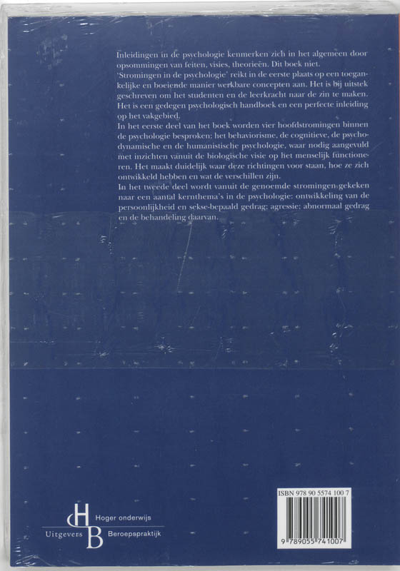 Stromingen in de psychologie achterkant