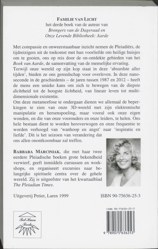 Familie van licht achterkant