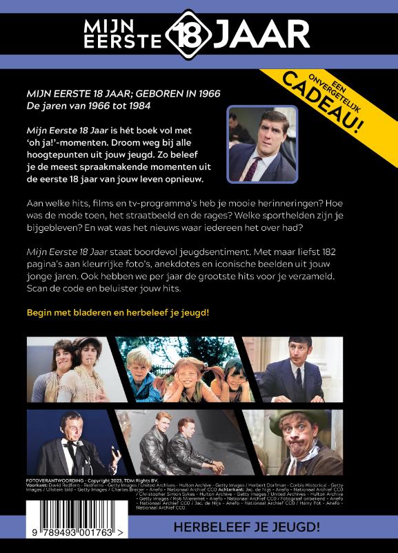 Geboren in 1966 / Mijn eerste 18 jaar achterkant