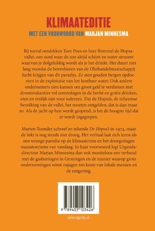 Tom Poes en de hopsa's achterkant