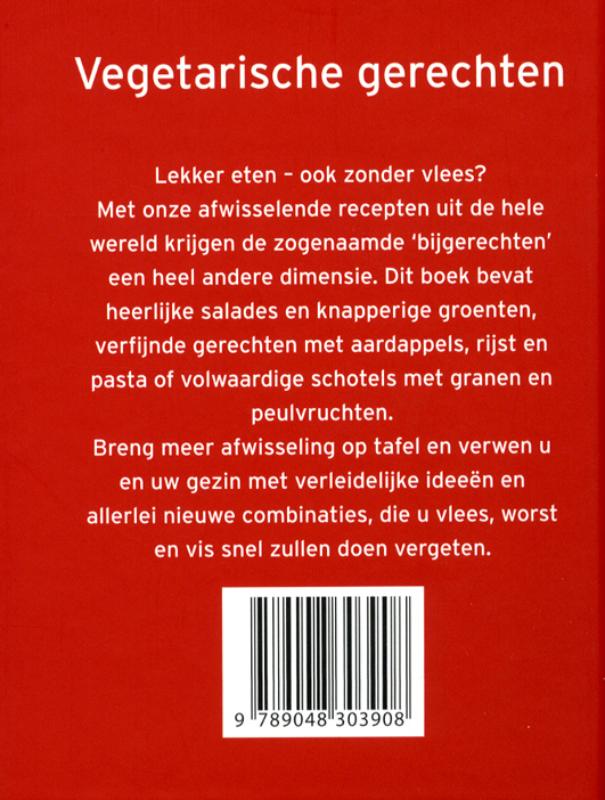 Vegetarisch / Mini kookboekjes achterkant