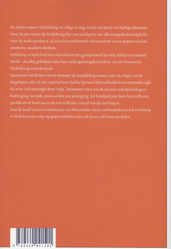 Verlichting in Nederland 1650-1850 achterkant