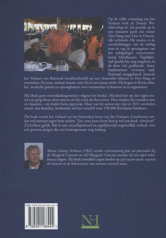 Biografie Jan Verkaart achterkant