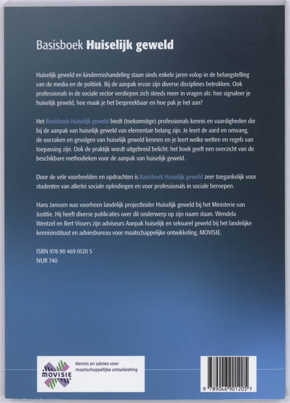 Basisboek Huiselijk Geweld achterkant