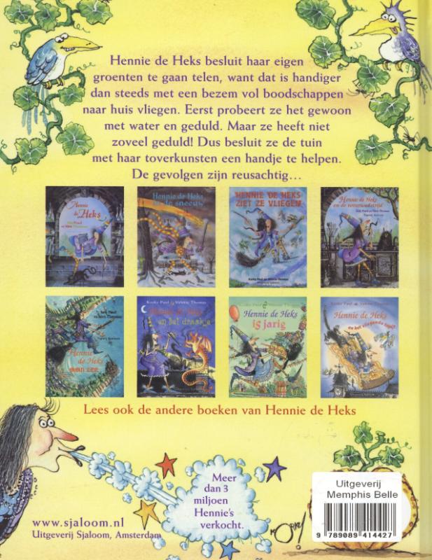 En de wonderlijke pompoen / Hennie de Heks achterkant