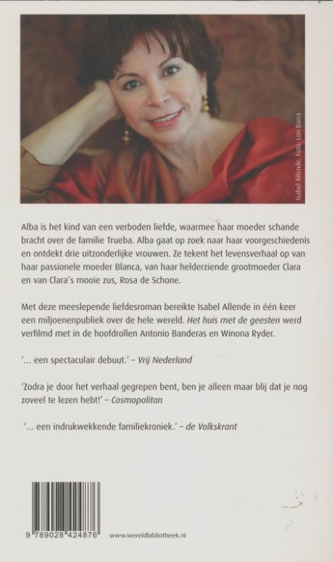 Het huis met de geesten achterkant