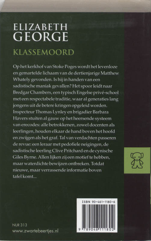 Klassemoord achterkant