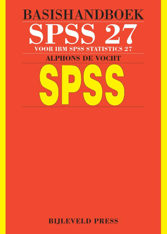 Basishandboek SPSS 27