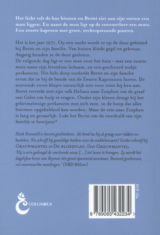 De bende van de zwarte kaproenen achterkant