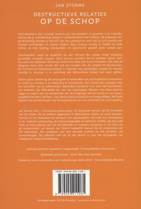 Destructieve relaties op de schop achterkant