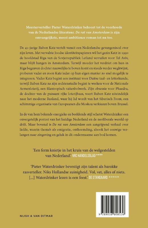 De rat van Amsterdam achterkant