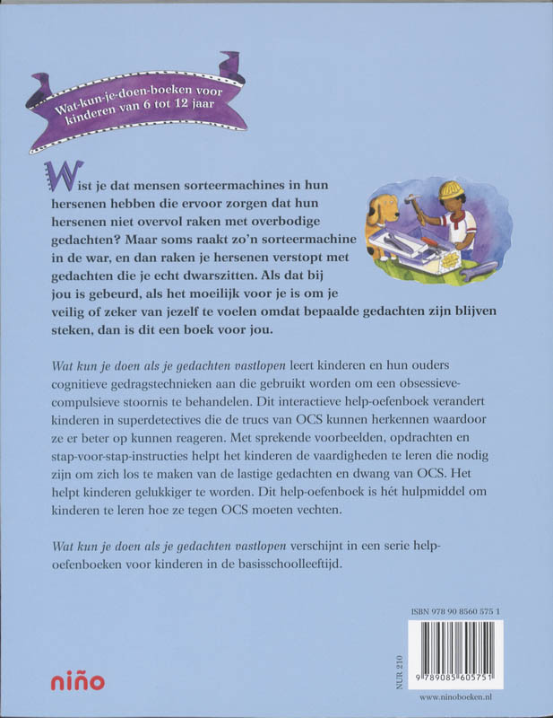 Wat kun je doen als je gedachten vastlopen achterkant