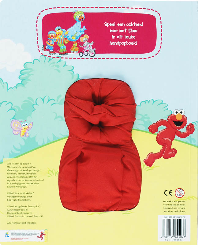 Speel mee met elmo! achterkant