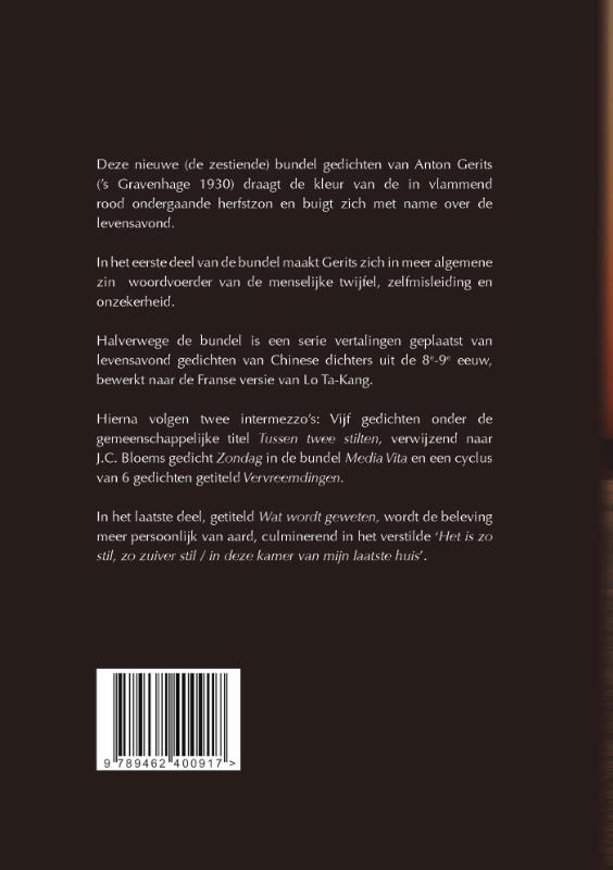 Een roerend mooi vermoeden achterkant