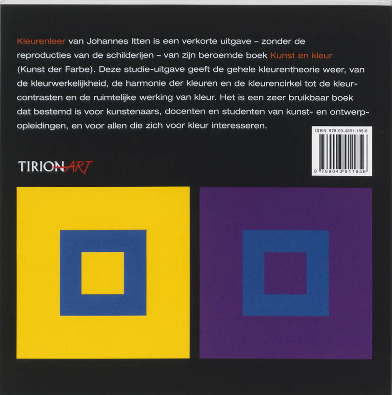 Kleurenleer achterkant