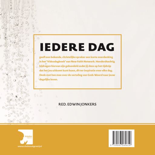 Inspiratie voor elke dag achterkant