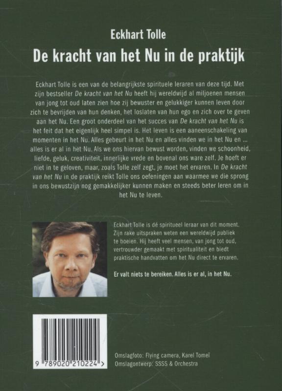 De kracht van het nu in de praktijk achterkant