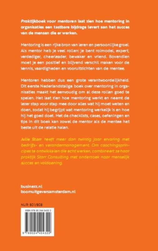 Praktijkboek voor mentoren achterkant