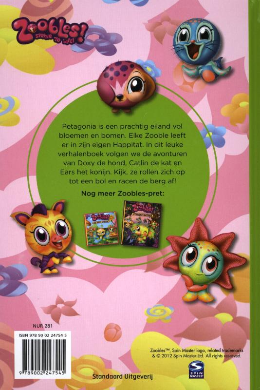 Avontuur in Petagonia! / De Zoobles achterkant
